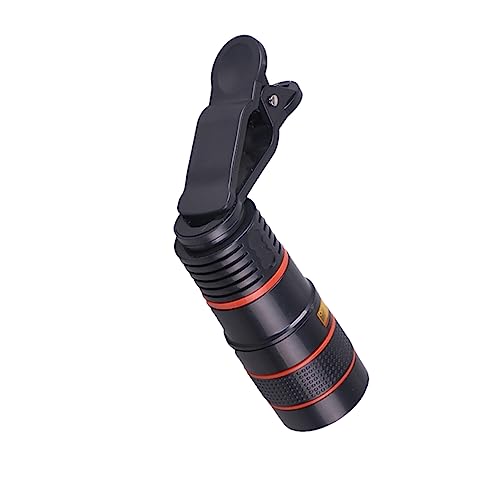 OSALADI 2pcs Cell Phone Monocular Lens Smartphones Phone Magnifying Lens Monoscope Cell Phone Lens Phone 8X Optic Lens Mobile Telescope Phone Spectacle Lenses Telephoto