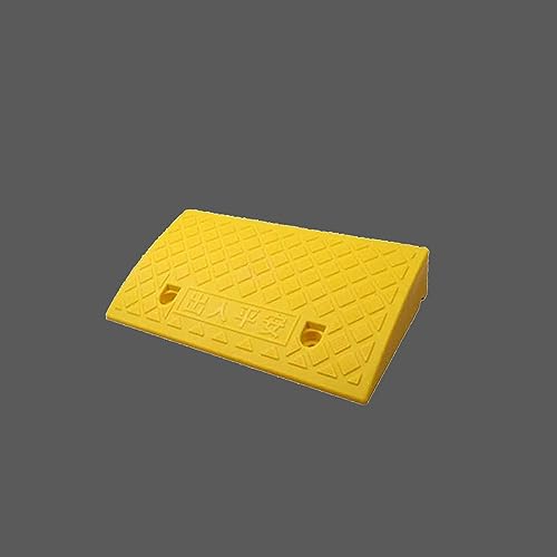 DXDXZDXLUF Rubber Curb Ramps Threshold ramps,Plastic Automotive Ramp Pad for Driveways, Loading Docks, and Sidewalks