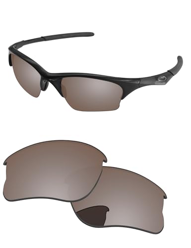 Image of Replacement Lenses for Oakley Half Jacket XLJ 60mm Sunglass - Precision Fit, UV Block & Impact Resistant
