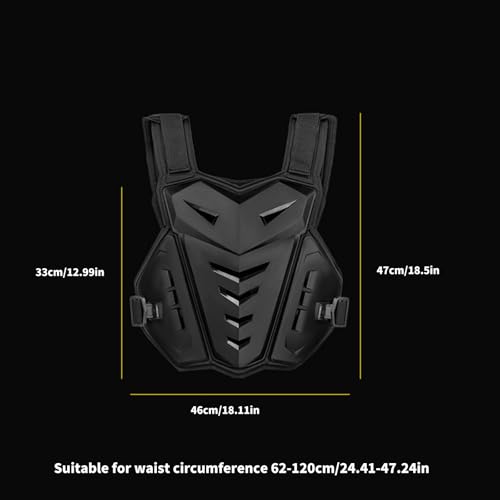 Protector de pecho para motocross de alta resistencia con polipropileno 4
