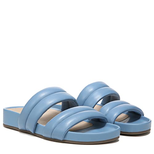 Vionic Women's Safari Mayla Slide Sandal- Supportive Walking Leather Shoes That Include Three-Zone Comfort with Orthotic Insole Arch Support, Medium Fit, Sizes 5-112