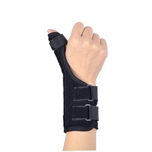 Didiseaon Thumb Brace Removable Metal Splint Wrist Support for Tendonitis Sprained Thumb Hand Brace Stabilizer