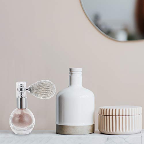 Lurrose Glitter Powder Spray Women Makeup Body Hair Highlighter Sprayer Sparkle Shimmer Powder Makeup Body Dust Glitter Pink #TOP5