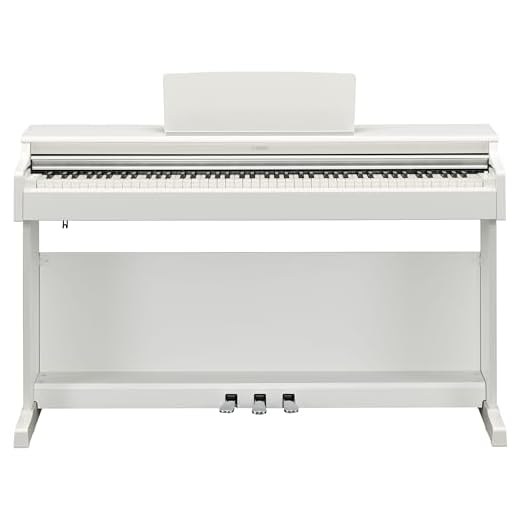 Yamaha YDP-165 WH White Piano digital, Blanco
