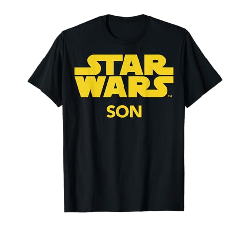 Star Wars Classic Title Logo T-Shirt idéal pour vos soirées cinéma et conventions pop culture