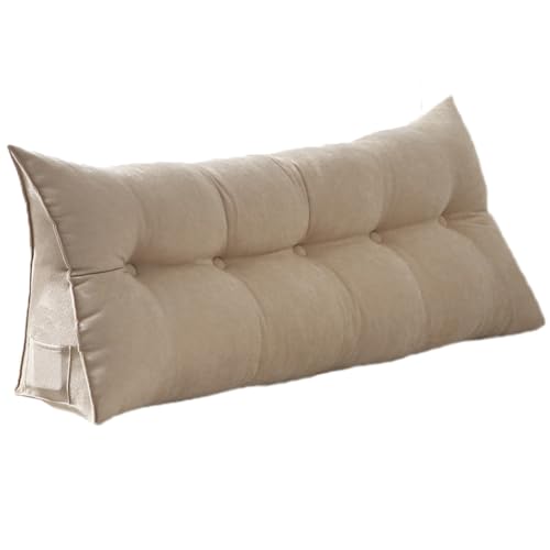 Coussin de chevet double pour lecture et moments de détente au lit