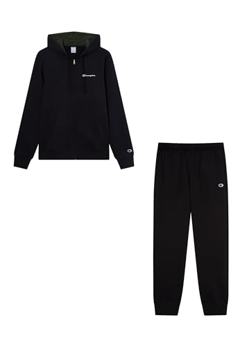 Champion Tuta Legacy Uomo, Nero, M