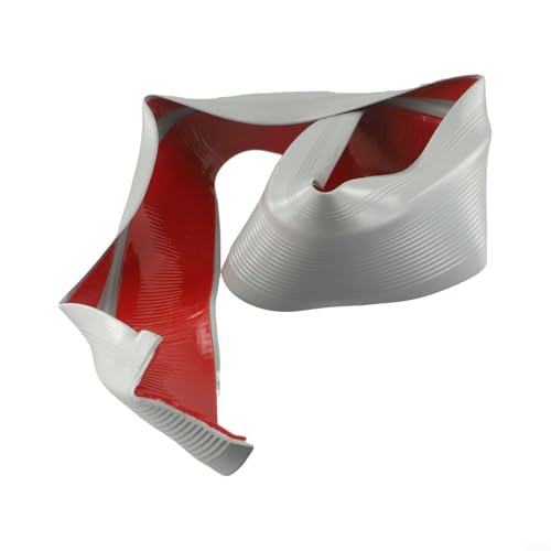 Jotekonoby Nez d'escalier en caoutchouc pour plus de sécurité, protection de bord auto-antidérapante, s'adapte aux escaliers en bois, carrelage en métal, verre, facile à installer et à nettoyer, 100