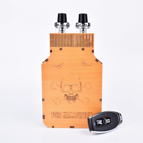 Máquina de humo portátil de mano doble cabezal miniatura 5