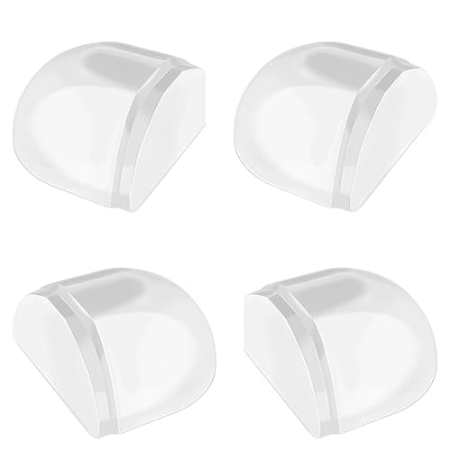 Hantoc 4er Set Transparenter Selbstklebender Türstopper für den Boden – Ohne Bohren, Für Alle Hartböden Geeignet, Wand- & Möbelschutz Hantoc 4er Set Transparenter Selbstklebender Türstopper für den Boden – Ohne Bohren, Für Alle Hartböden Geeignet, Wand- & Möbelschutz