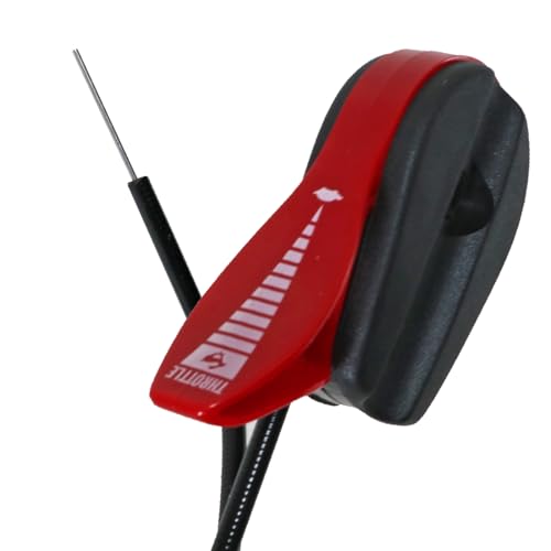 Spares2go Cable del acelerador y control de palanca para cortacésped MacAllister 65' 165 cm