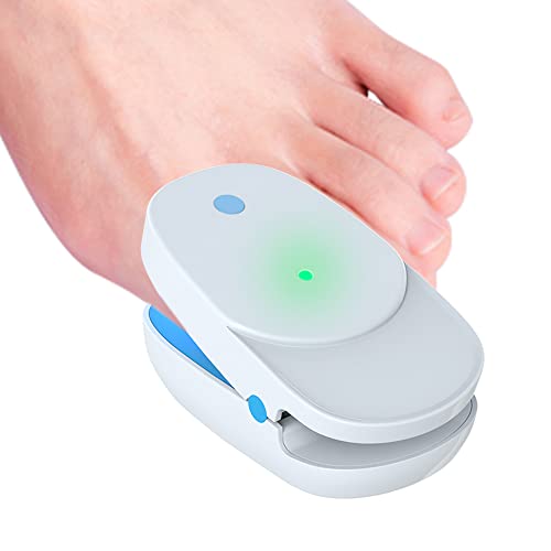 Jitesy Appareil traitement laser pour champignons ongles, appareil traitement portable pour les ongles, appareil laser indolore, instrument thérapie laser rechargeable pour ongles orteils et doigts Cover