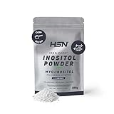 HSN Inositol en Polvo (Myo-Inositol) | Sin Sabor 250g = 500 Servicios | 100% Puro Mioinositol Sin Añadidos ni Excipientes | No Incluye Dosificador | No-GMO, Vegano, Sin Gluten