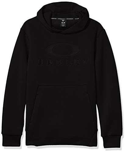 Oakley Men's Enhance Qd Fleece Hoody 9.7, Blackout, XXL