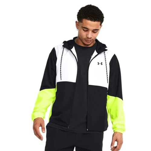 Coupe-vent Under Armour Hommes Legacy Windbreaker M en noir léger