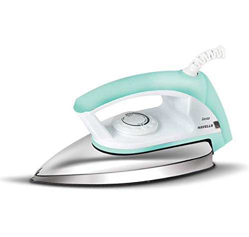 Havells Insta 750-Watt Dry Iron (Aqua)