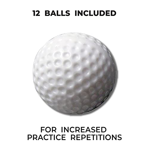 Pridesports Practice Golf Balls, Hollow, 12 Count #TOP1