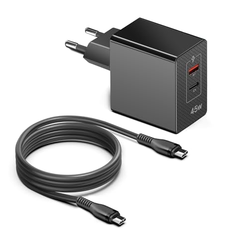 Chargeur USB C PD 3.0 45W KFD pour Nintendo Switch OLED et Meta Quest 3