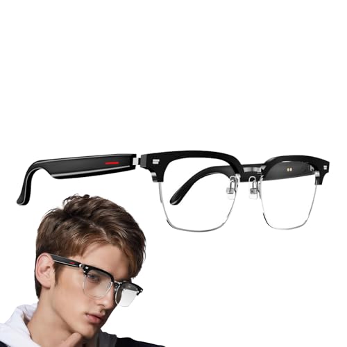 Gafas de audio inalámbricas con control de volumen y llamadas para mujer