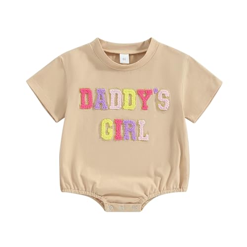 Image of BemeyourBBs Baby Boy Girl 4th of July Outfit USA Short Sleeve Bubble Romper Jumpsuit Newborn Fourth of July Summer Clothes
