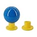 WCHRUOPS Golf Park Ball Diameter 60mm 2.36inch Golf Balls Tee Clip Blue Yellow Red Green Solid Color Drop Shipping Park Golf Ball(1 Pcs Blue Tee)