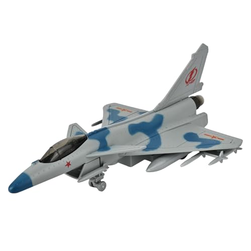 Image of Toys Uncle Diecast Aeroplane Scale Model, (1:400 Fighter Aeroplane with Light and Sound (Type 11))