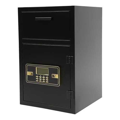 Safe Tresor aus Stahl Einwurfschlitztresor Möbeltresor Feuerfest...