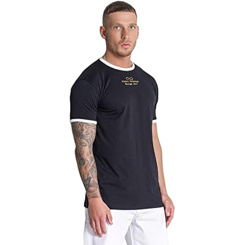 Gianni Kavanagh Men's Black Restart Tee T-Shirt, XL Cover