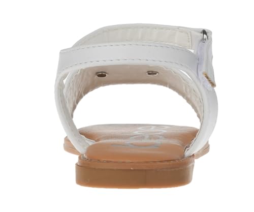 Image of bebe Girls' Sandals - Trendy Flat Designs with Rhinestones, Puffy Straps, Embossed Details and Charms for Toddlers /Little Kids /Big Kids