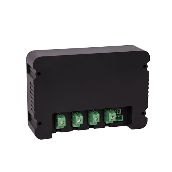 Renogy 30A 12V/24V PWM Solar Charge Controller with LCD Display Flush Mount Design Negative Ground, Compatible with Sealed, Gel, Flooded and Lithium Batteries, Adventurer 30A,black by Renogy - Image 3