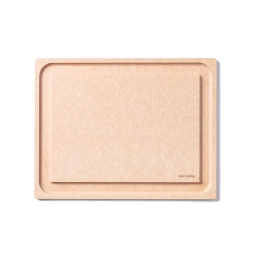 Tabla rectangular Epicurean 36.83x28.58x0.97 cm natural miniatura 1