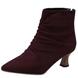 Faciles à porter : les bottines pour femme disposent d'une fermeture éclair pratique qui permet de les mettre et de les enlever facilement, parfaites pour compléter votre tenue en un rien de temps.