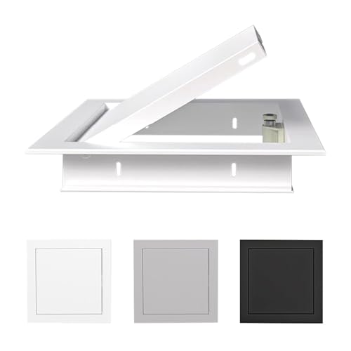 Panel de acceso de metal empotrado CompactDesign blanco 40x45 cm para techo 2
