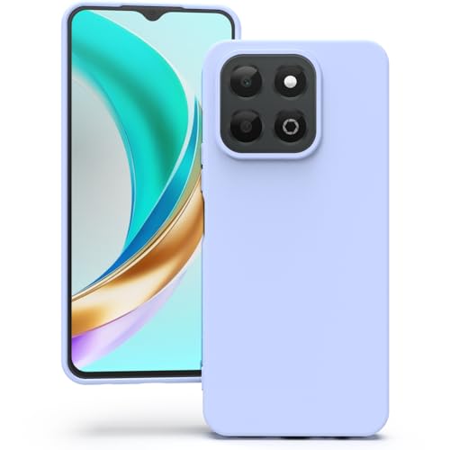 Coque Honor Magic 7 Pro silicone antichoc souple cover lilas