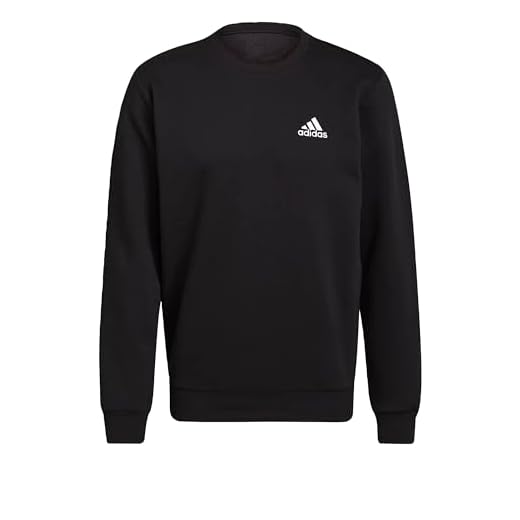 adidas, Essentials Fleece, Camisa De Entrenamiento, Blanco Negro, S, Hombre