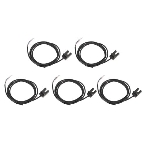 5PCS Photoelectric Sensor Switch, SX673 U Shape Inductive Photoelectric Sensor DC5-24V, 5mm NPN Photocell Sensor Switch Normally Open and Normally Closed