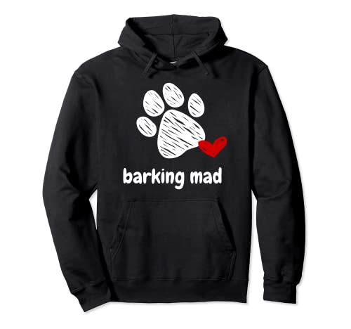 Funny Belling Mad Dog Lover Puppy Lover Belling Mad Dog Pullover Hoodie