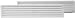 Produktbild 450x92mm Türlüftungsgitter - Weiß Kunststoff Lüftungsgitter - Zuluft Abluft Gitter, Türgitter, Belüftungsgitter