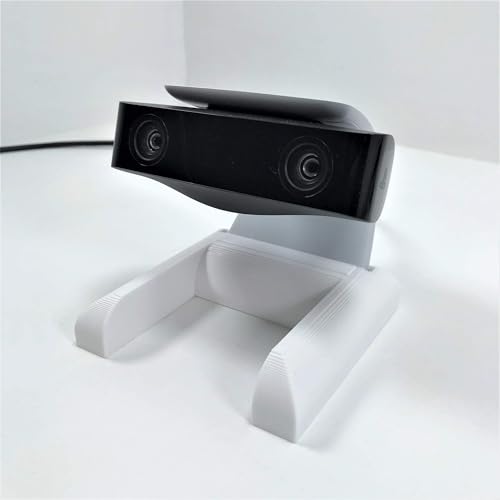 Jakelove Support de bureau pour PS5 HD Impression 3D pour PlayStation 5 Blanc