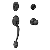 Schlage Plymouth Knob Matte Black
