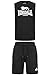 Produktbild Lonsdale Herren ärmelloses T-Shirt & Shorts Set normale Passform ALLANTON Black/White M 117434
