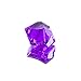 Super Z Outlet Acrylic Color Ice Rock Crystals Treasure Gems for Table Scatters, Vase Fillers, Event, Wedding, Birthday Decoration Favor, Arts & Crafts (385 Pieces) (Purple)