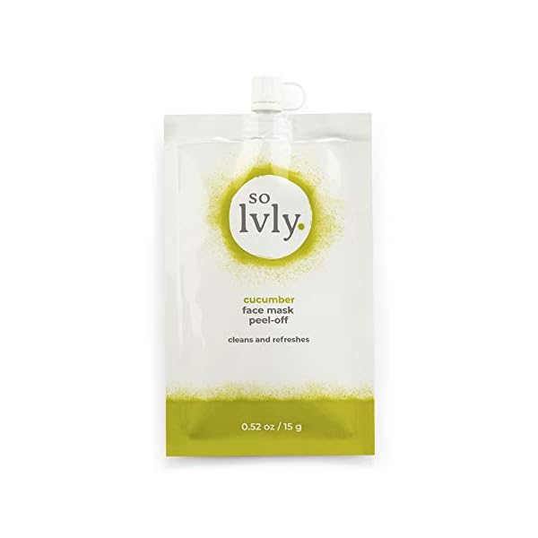 so-lvly-Skin-Care-Moisturizer-Facial-Mask-Cucumber-Yogurt-Berries-Pomegranate-052-Oz-Pack-of-8 so Lvly Pomegranate Body Butter, Pomegranate, 8.81 Ounce