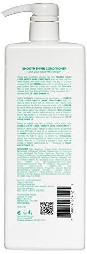 Framesi Color Lover Smooth Shine Conditioner, 33.8 Fl Oz, Sulfate Free Conditioner With Coconut Oil And Quinoa, Color Treated Hair #TOP1