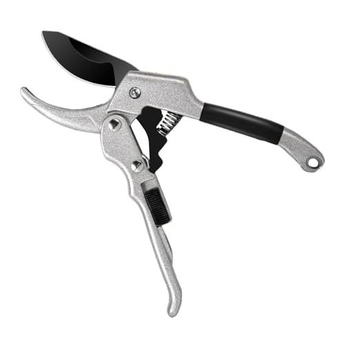 Stronrive podadoras de mano con trinquete, tijeras de jardinería - Podadoras de ramas Tijeras de jardín con trinquete,Herramientas profesionales de podadoras de jardinería con hebilla para ramas de