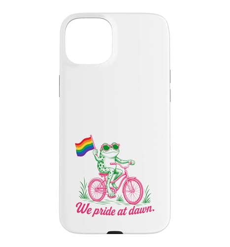 We Pride At Dawn �J�G�� �T�C�N�����O Lgbtq �ʔ��� �X�}�z�P�[�X iPhone 15 Plus �p