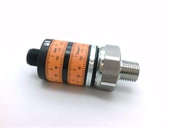 IFM PK-010-RFN14-HCPKG/US//W-PK6224 0 to 10 BAR Measuring Range, 2 Digital OUTPUTS, 25 MA,25 to +80 Degree C, 9.6 to 32 VDC, IP67, Pressure Switch, with INTUITIVE Switch Point Setting