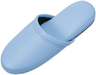 [オーミケンシ] 抗菌レザー調スリッパ３０足組 ブルー 内寸約２６．５ｃｍ 品番：36056 注文番号：63820485 メーカー