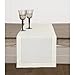 Solino Home Hemstitch Linen Table Runner - 14 x 108 Inch, Handcrafted from European Flax, Machine Washable Classic Hemstitch - Ivory