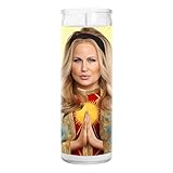 Jennifer Coolidge Celebrity Candle – Tanya McQuoid Stifler’s Mom Votive Candle – Unique Gift for White Lotus, Legally Blonde, American Pie Movie and TV Show Gift